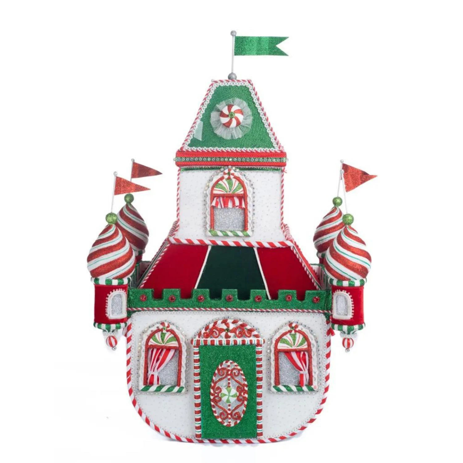 Katherine's Collection 22" Peppermint Palace Christmas Tree Topper 28-328813 1 Katherine's Collection 22" Peppermint Palace Christmas Tree Topper 28-328813
