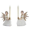 Katherine's Collection 9.5" Celestial Angel Candle Holders Set Of 2 28-328836