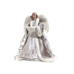 Raz 16" Angel Christmas Tree Topper Purple Or White 4315546 -Best Christmas Shop 4315546b 71924.1683047920