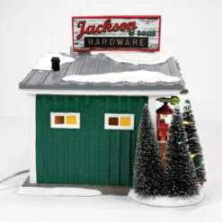 Department 56 Snow Village Jackson & Son's Hardware 6013447 -Best Christmas Shop 6013447 4 16690.1696875670