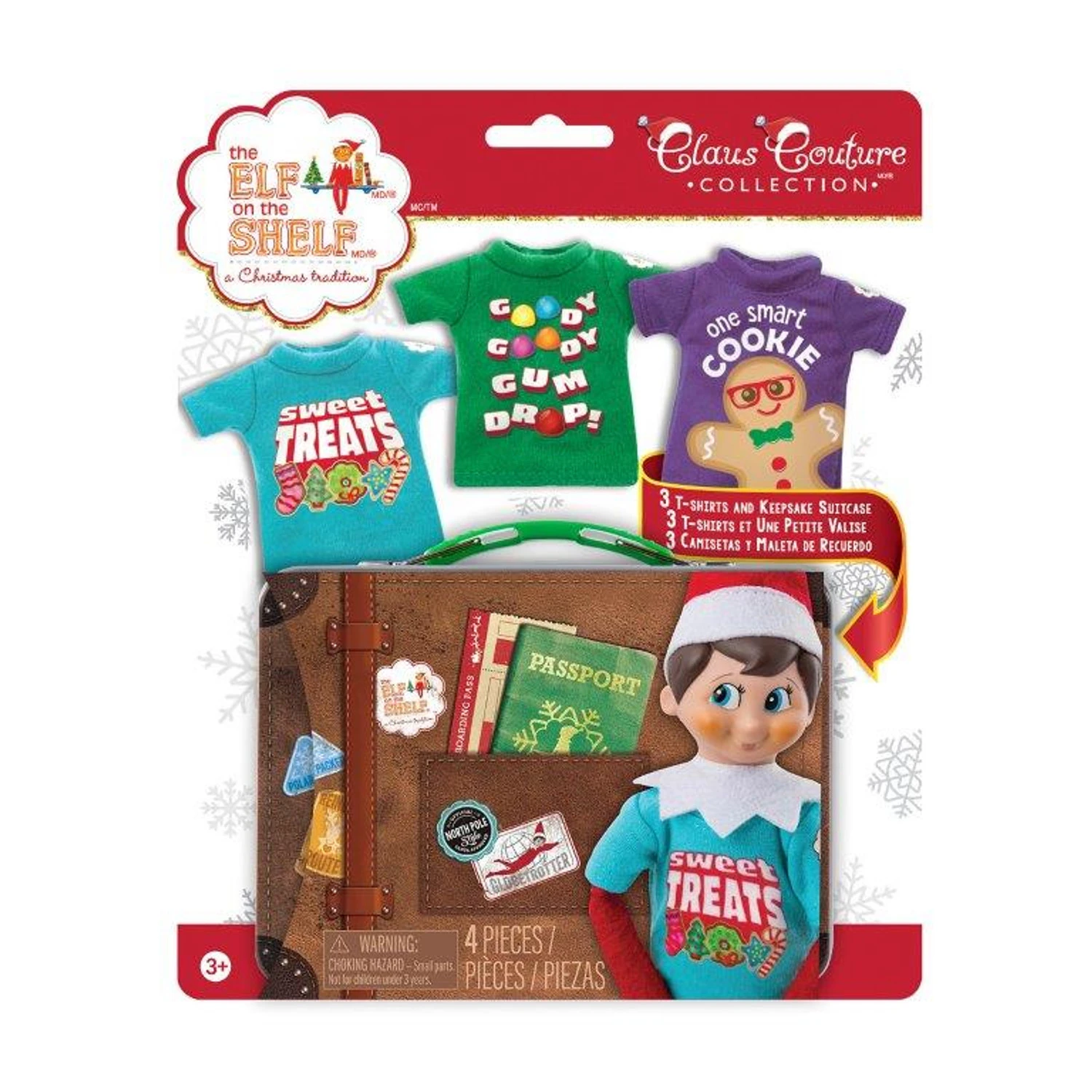Elf On The Shelf Claus Couture Sweet Treat Tees CCTREAT 1 Elf On The Shelf Claus Couture Sweet Treat Tees CCTREAT