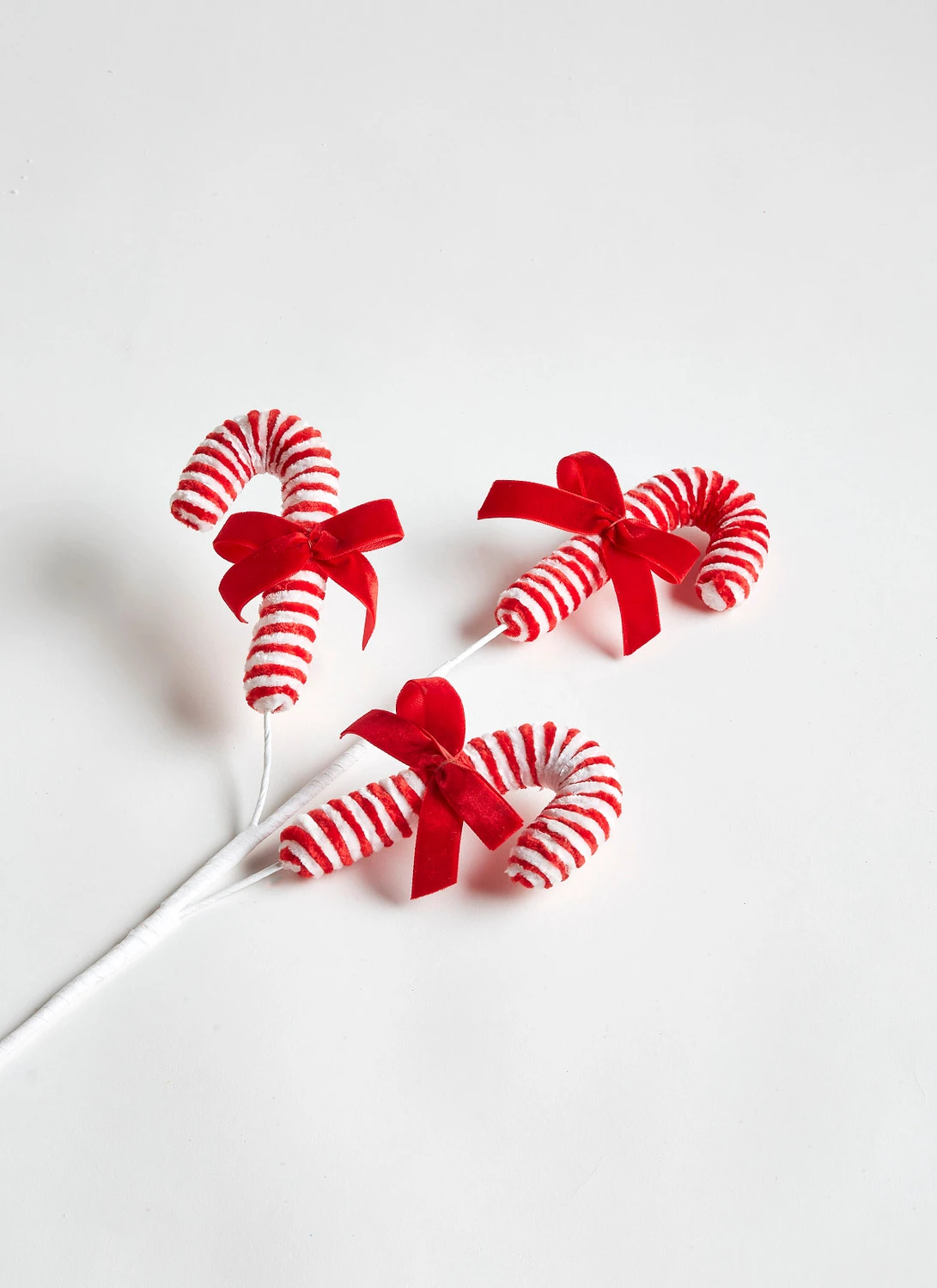 Raz 22" Candy Cane Christmas Tree Pick F4306674 1 Raz 22" Candy Cane Christmas Tree Pick F4306674