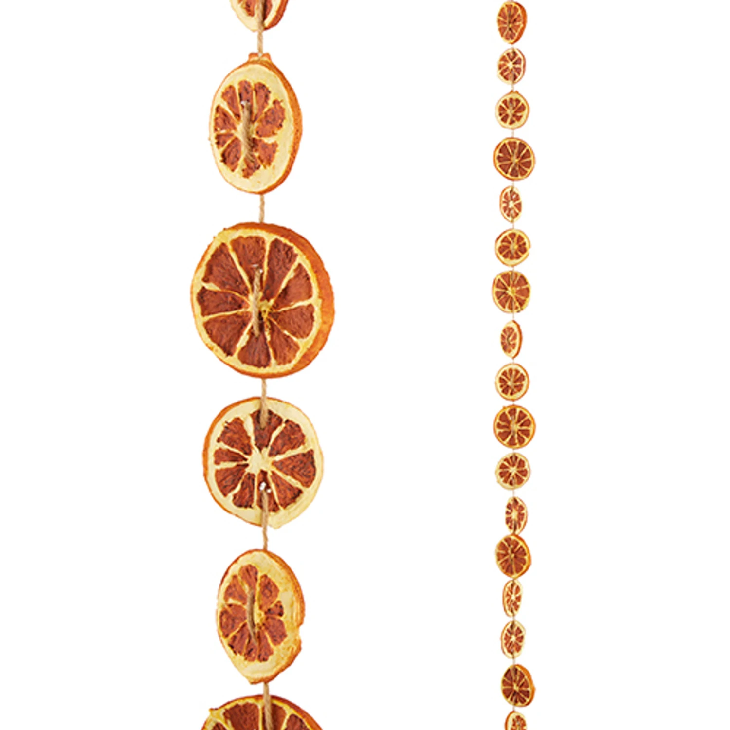 Raz 5.5' Orange Slice Christmas Tree Garland G4202278 2 Raz 5.5' Orange Slice Christmas Tree Garland G4202278 - Image 2