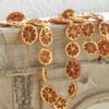 Raz 5.5' Orange Slice Christmas Tree Garland G4202278