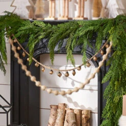 Raz 6' Gold Ornament Rope Christmas Tree Garland G4300720
