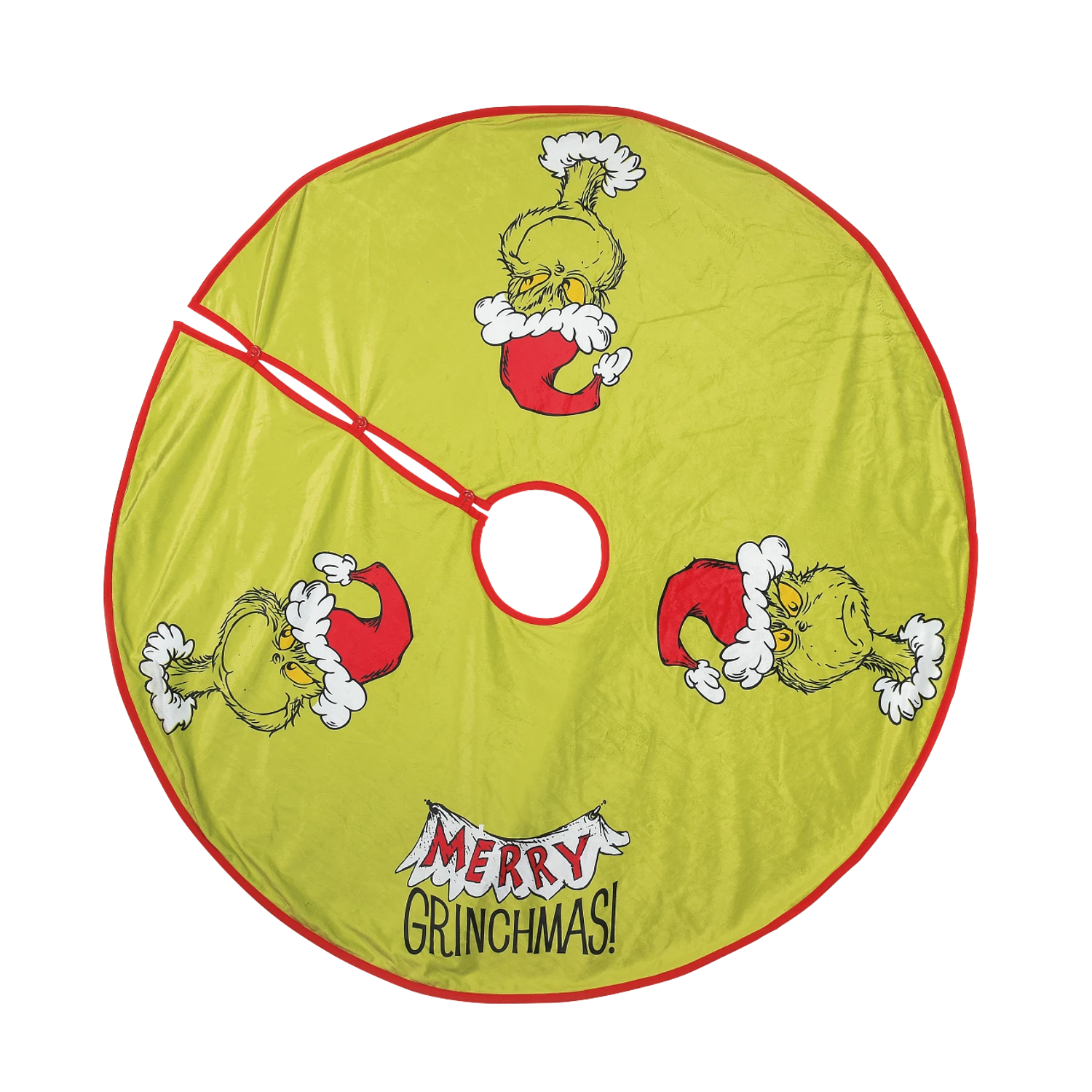 Department 56 The Grinch Christmas Tree Skirt ND6010016 2 Department 56 The Grinch Christmas Tree Skirt ND6010016 - Image 2