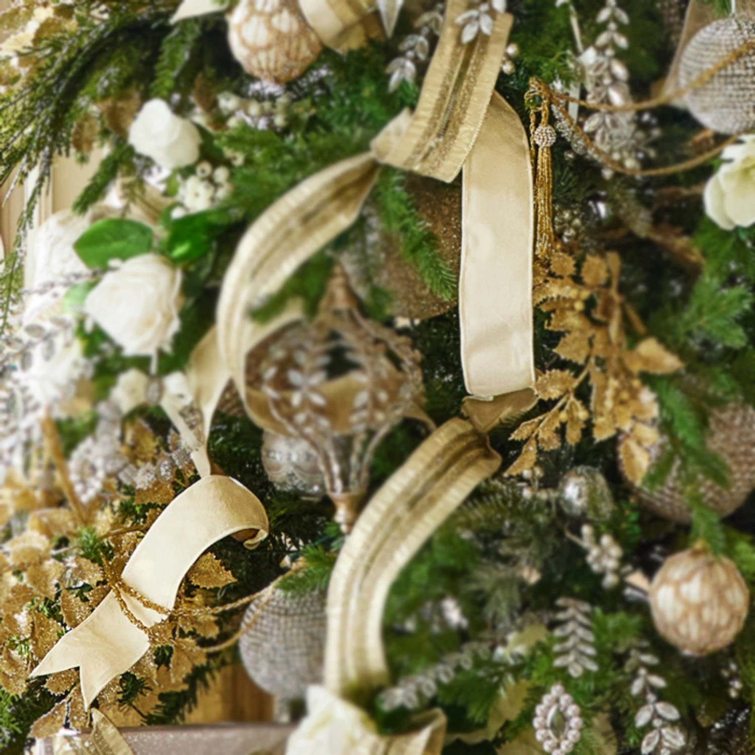 Raz 2.5" Cream Velvet Wired Christmas Ribbon R4371820 1 Raz 2.5" Cream Velvet Wired Christmas Ribbon R4371820