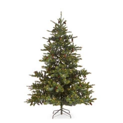Raz 7.5' Forever Lit Green Big Sky Spruce Christmas Tree T4352009 -Best Christmas Shop T4352009 1 73556.1686668711