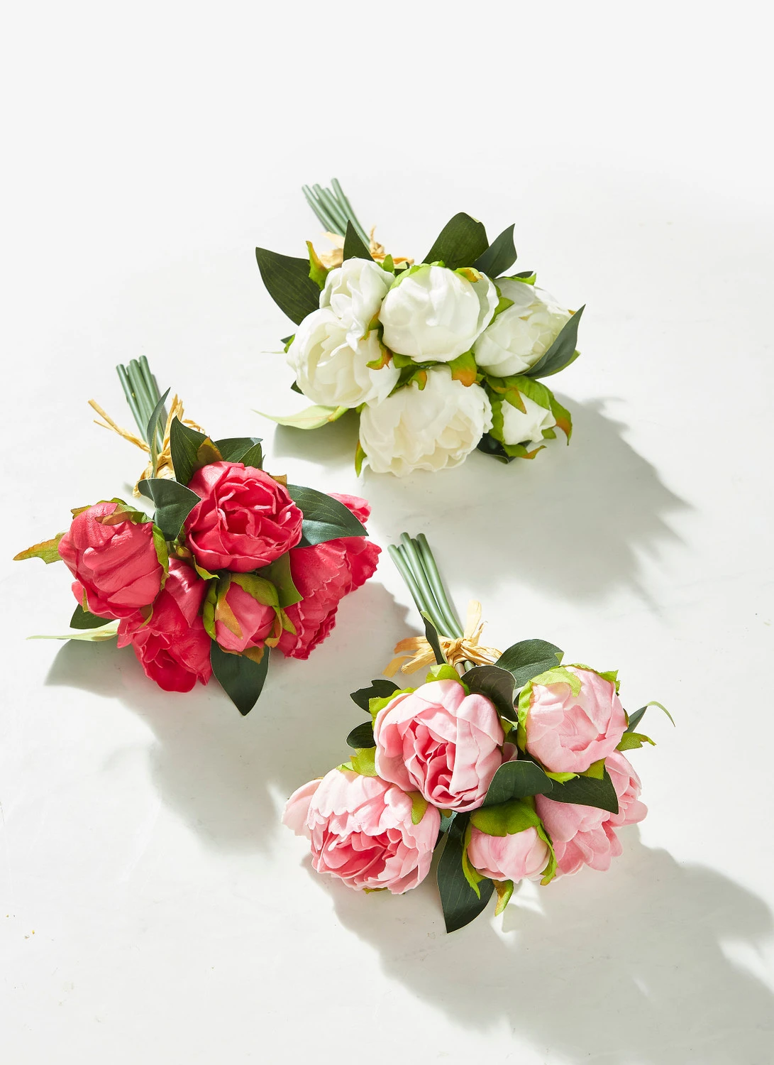 Raz 10.5" Real Touch Peony Bundle XF3702116 1 Raz 10.5" Real Touch Peony Bundle XF3702116