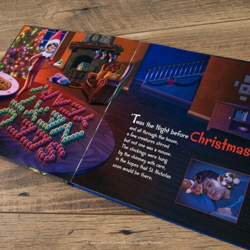 The Elf On The Shelf's Night Before Christmas Book - Image 3