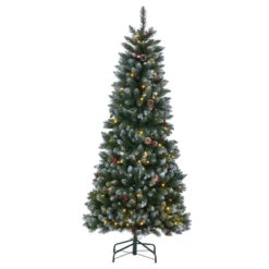 6' Pop-Up LED Lighted Pine Christmas Tree 6470-60MLWW