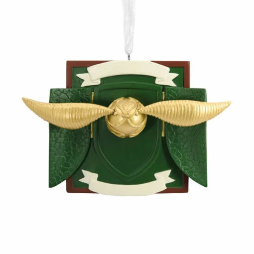 Hallmark 3" Harry Potter Golden Snitch Personalized Christmas Ornament 3HCM1000 - Image 3