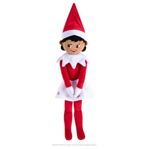 Elf On The Shelf 27" Huggable African American Girl Elf