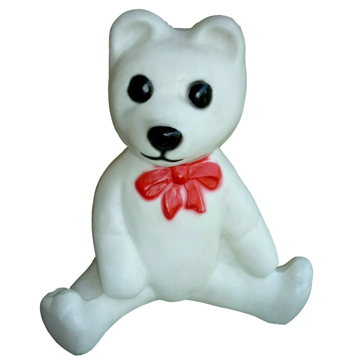 18" White Bear Blow Mold Christmas Lighted Outdoor Decoration 75125 1 18" White Bear Blow Mold Christmas Lighted Outdoor Decoration 75125