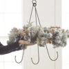 Raz 29.5" Distressed Black Wreath Hanger X4128871