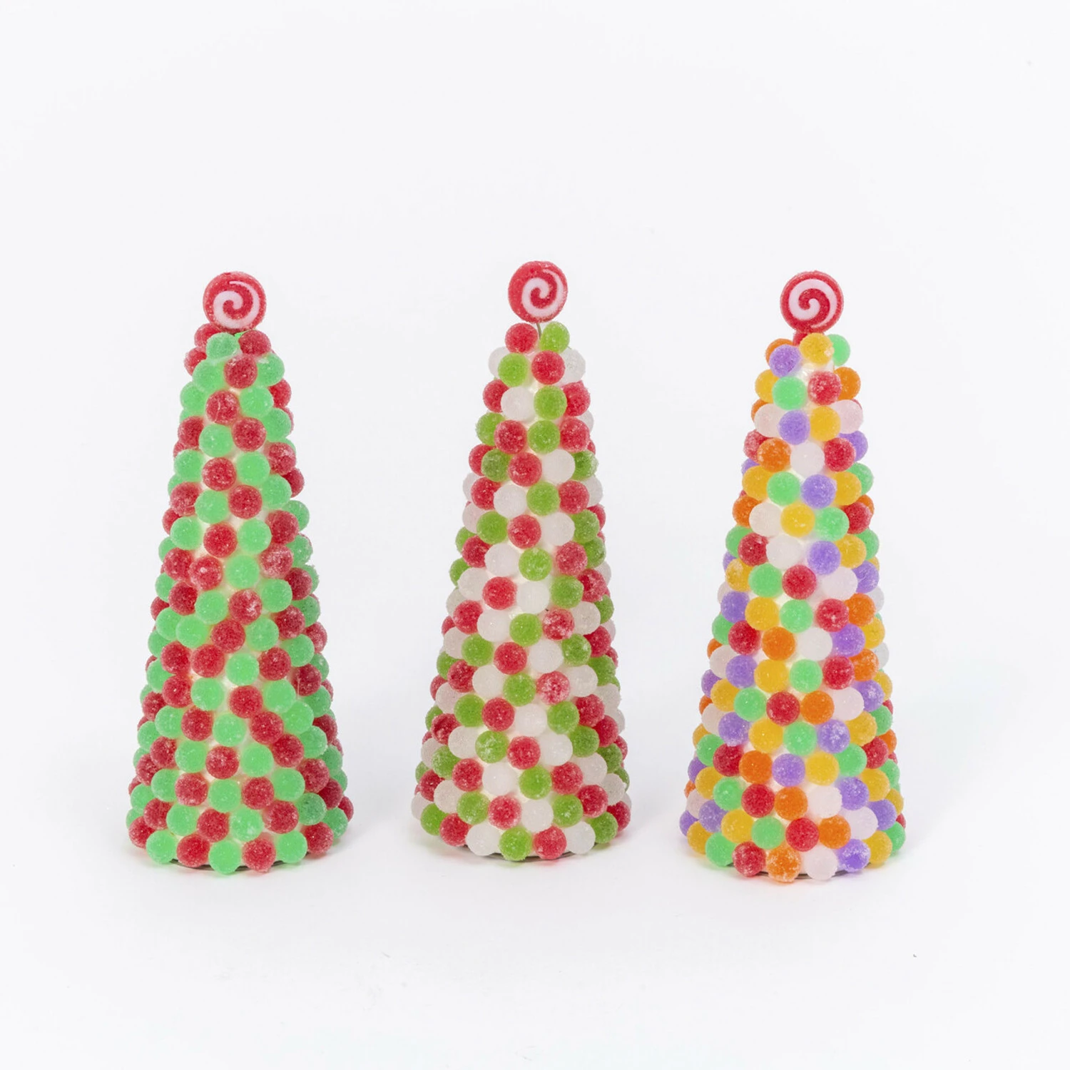10" Holiday Gumdrop Christmas Tree Figure 2548840 1 10" Holiday Gumdrop Christmas Tree Figure 2548840
