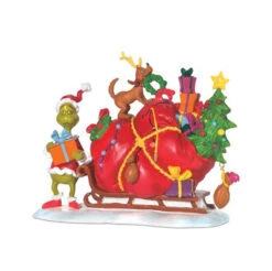 Department 56 Grinch Village The Grinch's Small Heart Grew Figure 804158