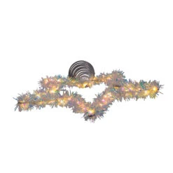 Kurt Adler 12.2" LED Lighted Warm White Silver Tinsel Star Christmas Tree Topper AD1022WW 16 Kurt Adler 12.2" LED Lighted Warm White Silver Tinsel Star Christmas Tree Topper AD1022WW -Best Christmas Shop apinctklb 00838.1646091913