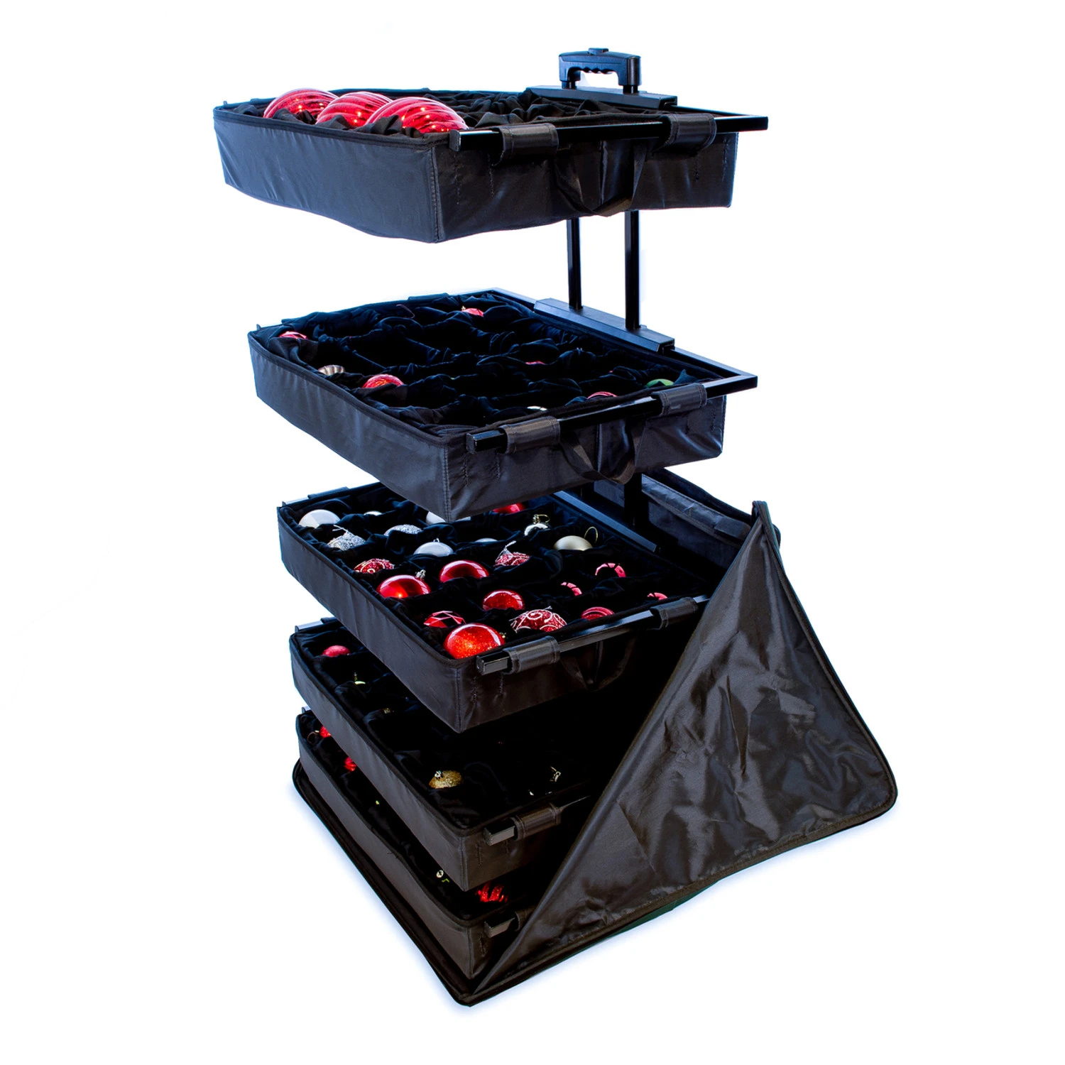 Tree Keeper Telescoping 5 Tray Christmas Ornament Storage 30010 2 Tree Keeper Telescoping 5 Tray Christmas Ornament Storage 30010 - Image 2