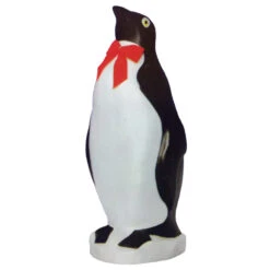 22" Penguin With Bow Tie Blow Mold Outdoor Christmas Decor 76820