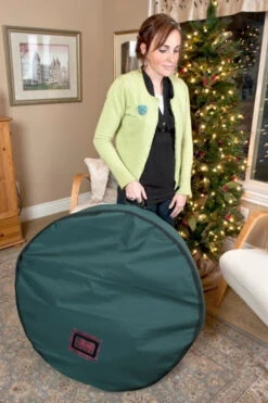 Treekeeper 36" Foam Lined Wreath Keeper With Removable Handle TK-10112 -Best Christmas Shop apiquaer4 65179.1646091861