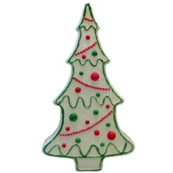 28"Gingerbread Cookie Christmas Tree Blow Mold Outdoor Christmas Decoration 77130