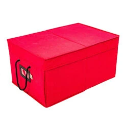 Santa's Bags Red 3 Tray Ornament Storage Drawer With Lid SB-10452-RED 5 Santa's Bags Red 3 Tray Ornament Storage Drawer With Lid SB-10452-RED -Best Christmas Shop apirq2swr 25300.1646091894
