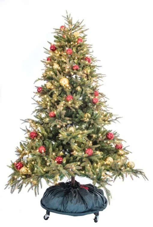 Tree Keeper 9' Pro Decorated Christmas Tree Storage Bag With Rolling Stand TK-10104 - Image 2