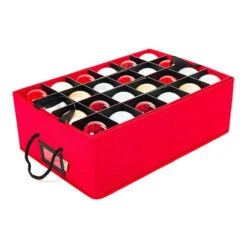 Santa's Bags Red 2 Tray Lid Top Christmas Ornament Storage SB-10453-RED 7 Santa's Bags Red 2 Tray Lid Top Christmas Ornament Storage SB-10453-RED -Best Christmas Shop apiw9fisw 61208.1646091890