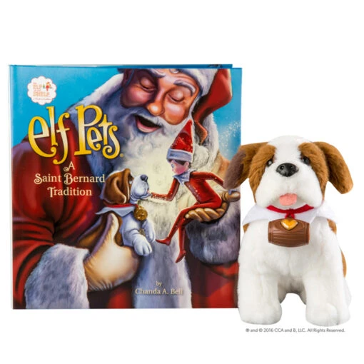 The Elf On The Shelf Elf Pets Saint Bernard EPSB