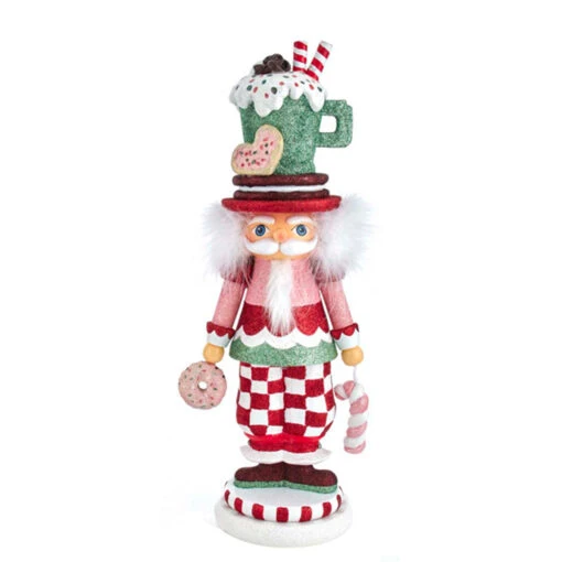 Kurt Adler 16.5" Hollywood Nutcrackers Candy Pattern Nutcrackers HA0515 - Image 3